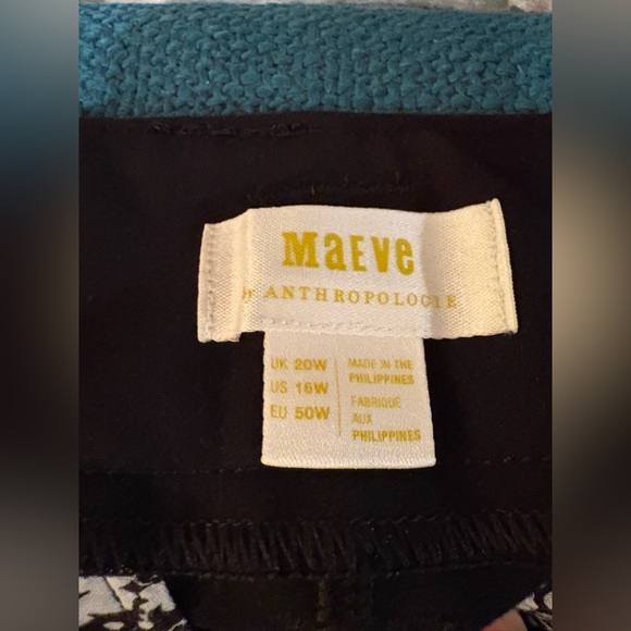 Anthropologie: The Naomi Ponte Wide-Leg Flare Pants by Maeve - Picture 6 of 7